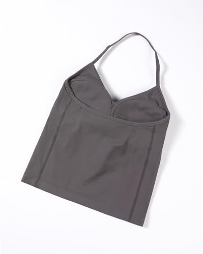 Image of AUROLA Women's Influence Longline Strappy Built-in Shelf Bra Tank Top