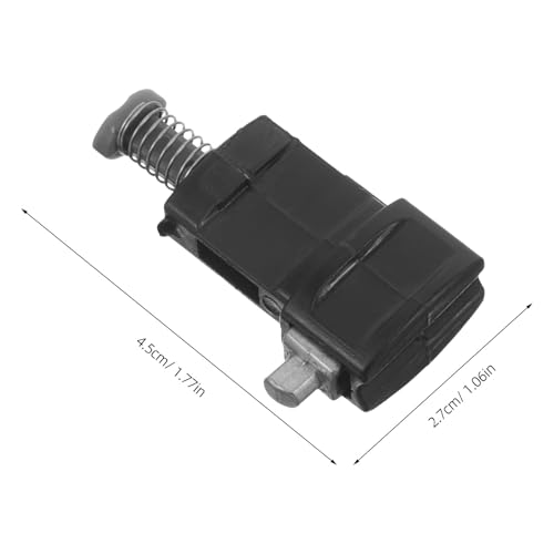 BESPORTBLE 2pcs Luggage Handle Replacement Parts - Telescoping Retractable Pole Luggage Handle Lock Clips for Suitcase Repair and Height Adjustment2