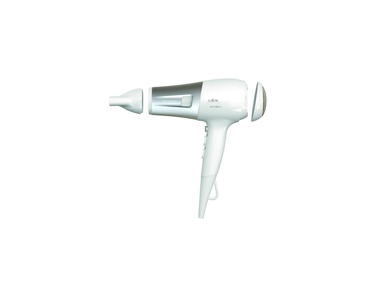 Calor Powerline secador de pelo, tecnología de refuerzo iónico para el brillo, Thermo Control, 6 ajustes de velocidad/temperatura, concentrador, difusor CV5930C0
