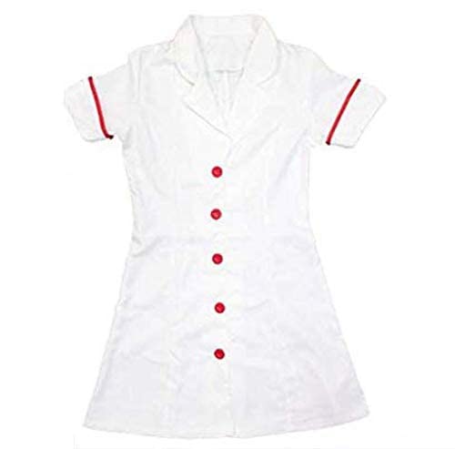 MODERNAZ Nurse costume for girls | Half Sleeves nurse lab coat for kids (9-10 years) (B0C1GM643D) Amazon Price History, Amazon Price Tracker