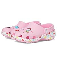 Crocs Unisex-Child Kids' Disney Clog | Mickey Minnie Mouse Shoes, Pink/Minnie Jibbitz, 13 UK Child