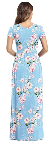 Image of VIISHOW Women's Long Sleeve Loose Plain Maxi Dresses Casual Long Dresses with Pockets
