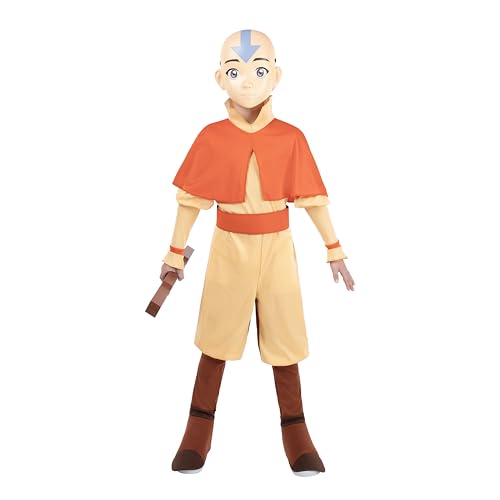 image for Jazwares Costume Play Avatar Aang Official Youth Deluxe Halloween Cost