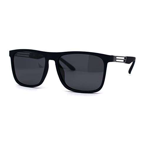 Polarized Elegant Chic Fashion Luxury Sport Horn Rim Sunglasses