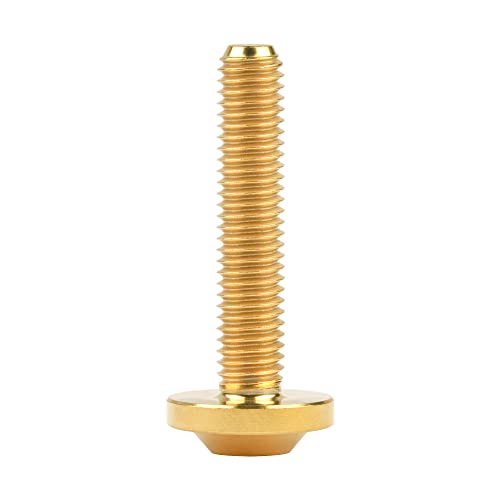 Tornillo Torx M5x25mm titanio oro contra vibraciones en moto 6