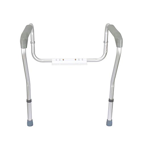 Grab Rails Marcos de Seguridad para Inodoro Estructura para Inodoro, Reposabrazos Inodoro, Barra WC Minusvalidos, Barra Inodoro