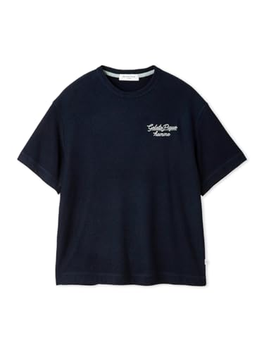 [ジェラート ピケ] 【HOMME】【接触冷感】パイルワンポイントロゴ刺繍プルオーバー PHCT262900 メンズ NVY Lの商品画像（Amazon）
