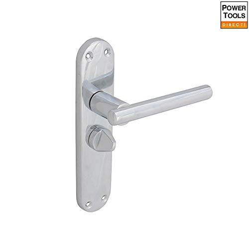 Forge FGEHPRIMODCH - Manivela para puerta con pestillo, cromado