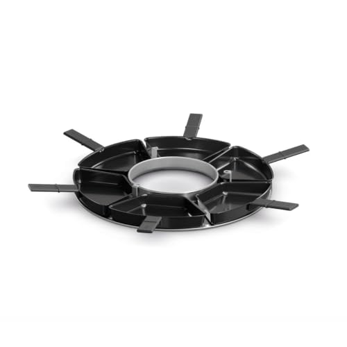 höfats - Lot de 6 poêles CIRCLE 35 - Plats de cuisson pour garder au chaud, cuire et cuire au four, extension pour barbecue de table CIRCLE 35 - Surface antiadhésive, nettoyage facile - Spatule en