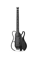 [Play Anywhere with Detachable Speaker] - Portable headless electric guitar with a quick-install detachable speaker for instant play anywhere—no amp needed. The speaker works with other electric guitars, and the guitar supports external speakers and ...