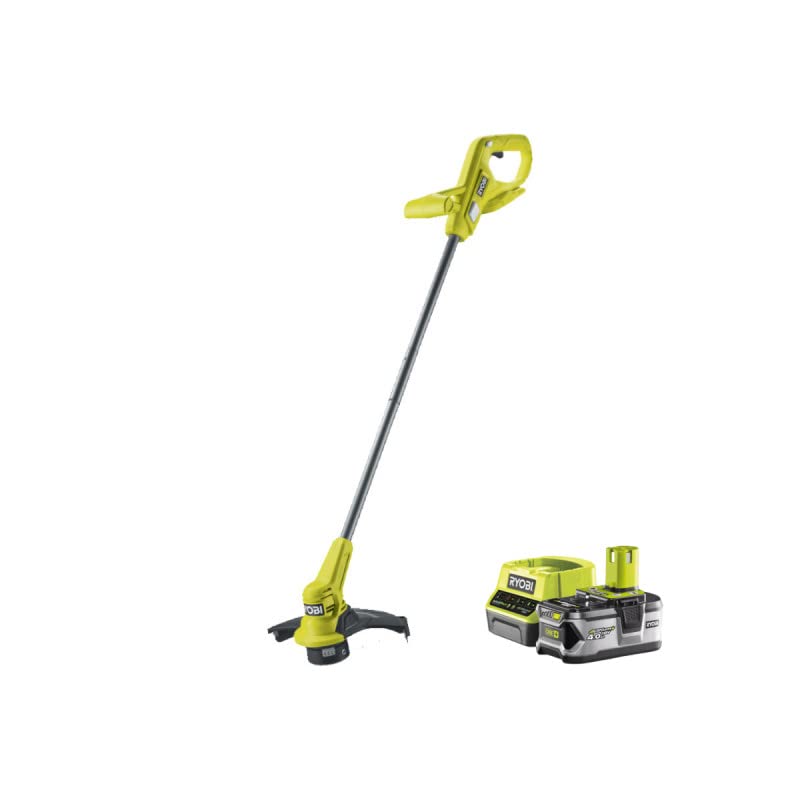 RYOBI Pack Coupe Bordures - Dresse Bordures 18V One+ RY18LT23A-0-1 Batterie 4.0Ah - 1 Chargeur Rapide RC18120-140