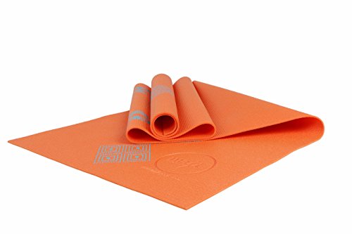 Maji Sports Printed PVC Yoga Mat, Orange