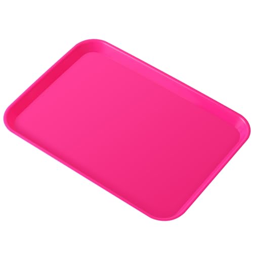 JMU Hot Pink Dental Procedure Trays Flat Trays Size B 13.25" X 9.75"