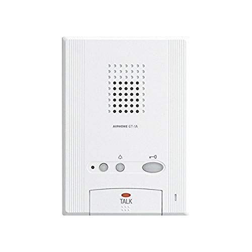 Aiphone Corporation GT-1A Hands-Free Audio Tenant Station for GT Series, Multi-Tenant Intercom, ABS Plastic Construction, 6-7/8" x 4-15/16" x 1-1/4", White