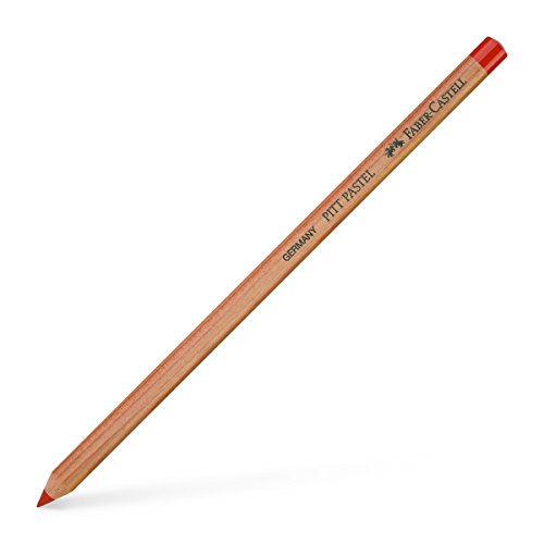 Faber-Castell PITT Single Pastel Pencil, Scarlet Red 118