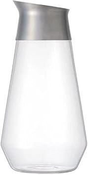 Kinto 29550 LUCE Water Carafe 25.4 fl oz 750 ml, Stainless Steel