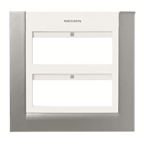 Télécommande 12 modules Niessen pour centraliser vos commandes avec style argent et blanc