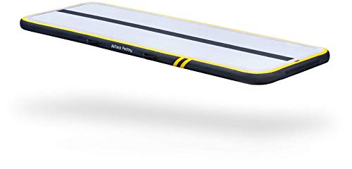 AirTrack Factory AirFloor - Esterilla hinchable (3 x 1 cm, con bomba de pie
