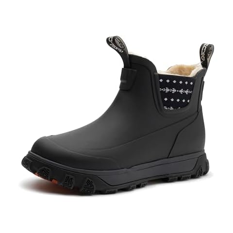 Grundéns Women's Deviation Sherpa Ankle Boot | Durable, Waterproof, Fleece Lined | Black, 6 Cover