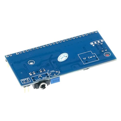 Módulo de reproducción de voz de activación de MP3 una vez que se reproduce una vez, microcontrolador de alta fidelidad, salida de sonido para proyectos aduaneros