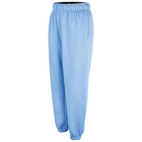 Champro Victory Fleece Sweatpant Pantalón Deportivo, Azul Claro, XL para Mujer