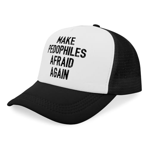 Make Pedophiles Afraid Again Gorra Trucker Hombre miniatura 2