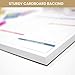 bloom daily planners Daily Planning System Tear Off to-Do Pad - Undated Checklist Notepad Organizer with Perforated Sheets - 6