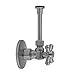 Jaclo 621-6-72-SDB 5/8" OD x 5/8" OD Compression Valve with Contemporary Square Lever Handle Kit, Sedona Beige