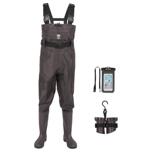 TIDEWE Chest Waders for Men Women, Waterproof Fishing Waders BN M11
