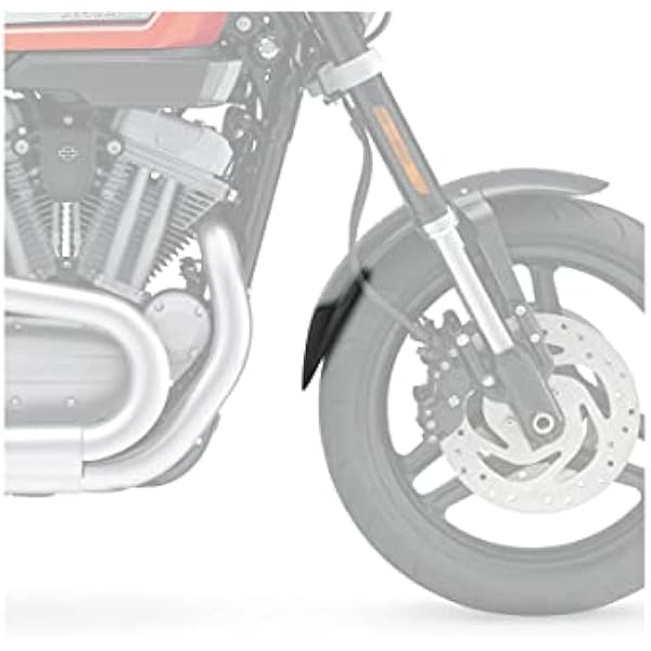 Puig 6175N Extenda Fenda do Harley Davidson X-R/V-Rod, Black