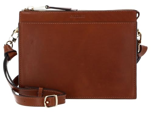 Bolso Nicole Crossbody de SADDLER en color Cognac, ideal para tu día a día con estilo