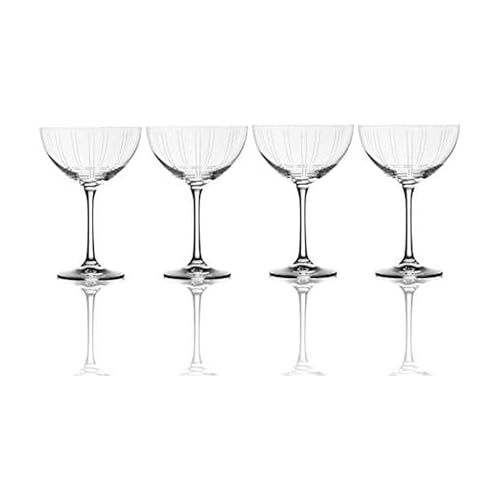 Mikasa Berlin Champagne Glass, Set Of 4