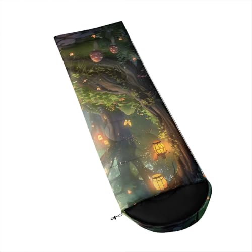 Bolsa de Dormir Infantil Feelyou Pumpkin para camping 3 estaciones, compacta, impermeable y ligera para senderismo miniatura 3