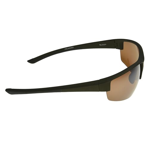 Foster Grant Men's All Terrain Wallace Rectangle Sunglasses, Grey, 72mm3