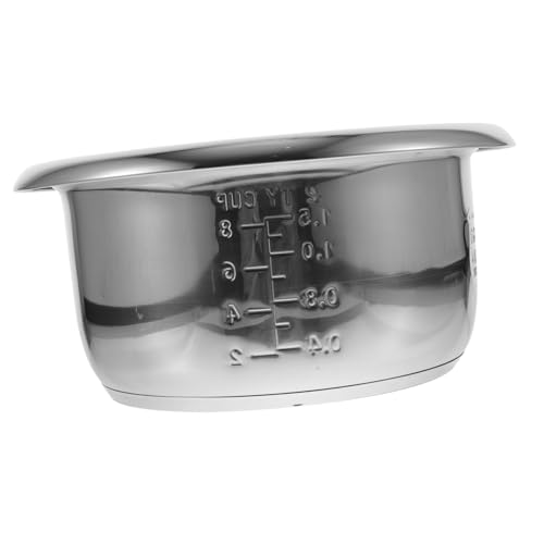 iplusmile Olla Interior de Acero Inoxidable Arrocera Gran Capacidad Resistente y Multifuncional para Cocina Doméstica y Hotelera