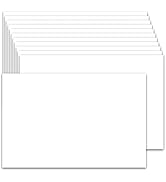 95 stuks witte A6 blanco postkaarten om zelf te ontwerpen, 300 g/m² blanco A6 papieren kaarten om te beschrijven, kartonpapier knutselpapier om te bedrukken DIY (148 x 105 mm