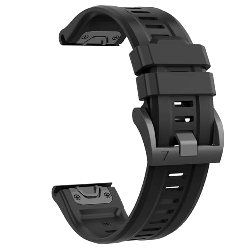 U-LIMVE �r���v�o���h Garmin Fenix 8 51mm/Fenix 7X/Fenix 6X/Fenix 5X/Fenix 3/Quatix 8 51mm/Tactix 8 51mm�p 26mm�V���R���N�C�b�N�t�B�b�g�o���h
