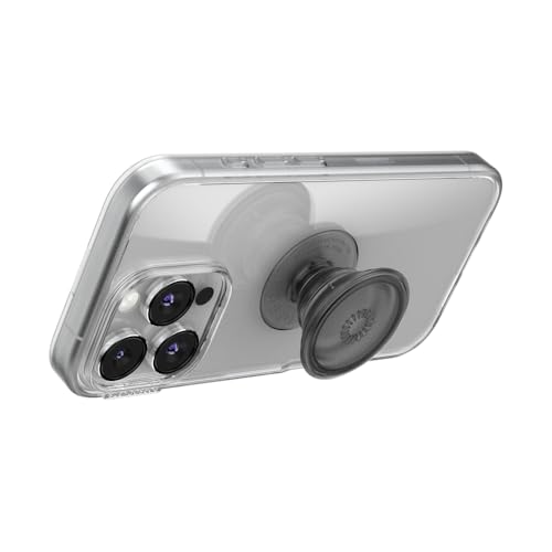 Image of PopSockets Adhesive Phone Grip, Holder, Phone Stand, Black - Translucent Black Smoke