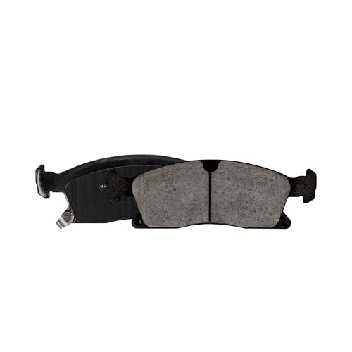 Image of Detroit Axle - Front Brake Pads for 2011-2020 Dodge Durango 2011-2016 Jeep Grand Cherokee, Ceramic Brake Pads 2012 2013 2014 2015 Replacement