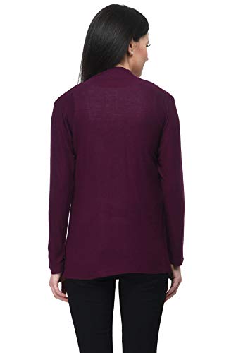 Image of Frenchtrendz Womens's Viscose Crepe Shrug(Size: XS-4XL)