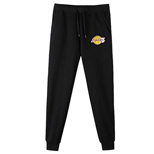 GAOZI Joggers Uomo Basket Lakers con Elastico