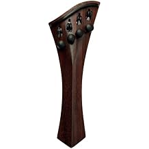 Violin Harp Tailpiece Rosewood Built in Light Tuners Semi Hill 4/4 Brown, Full 75