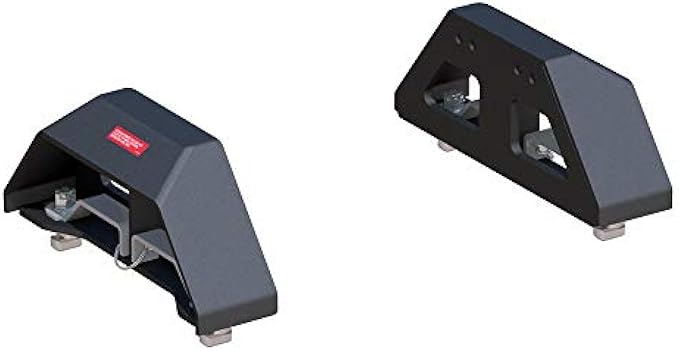 CURT 16029 Replacement Chevrolet Silverado, GMC Sierra 2500, 3500 HD Puck System 5th Wheel Legs, 25,000 lbs, Hitch Head Required