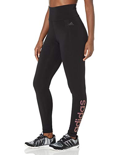 adidas Women's Essentials Branded High-Rise Leggings