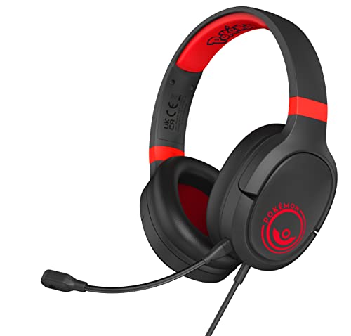 Pokemon Blackred Pro G1 Gaming Headphone - Not Machine Specific