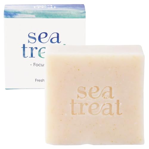 sea treat フレッシュソープ ペパーミント ユーカリ ローズマリー の 香り 保湿 無添加 オーガニック ミネラル ギフト 【贅沢なバスタイム】