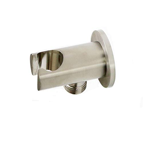 Weirun Bathroom Brass 1/2 Inch NPT Female Thread Round Shower Wall Union Outlet