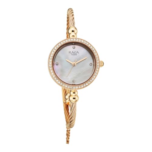 Image of Titan Raga Spotlight 2.0 Quartz Analog 3Hands Display Dial Watch for Women