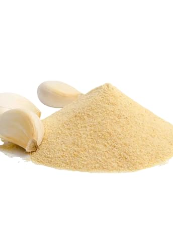 Ajo puro en polvo 100% natural, especias prémium HerbsnSpiceit (200 g)