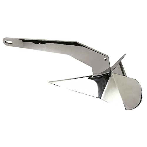 SEACHOICE Stainless Steel Plow Anchors (Option: 35 lb.)